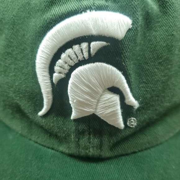 Michigan State Spartans Green Kids Youth Hat Adjustable Slideback Cap One Size - Picture 2 of 10
